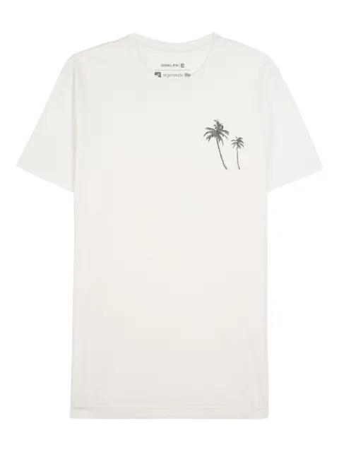 Osklen playera con estampado gráfico