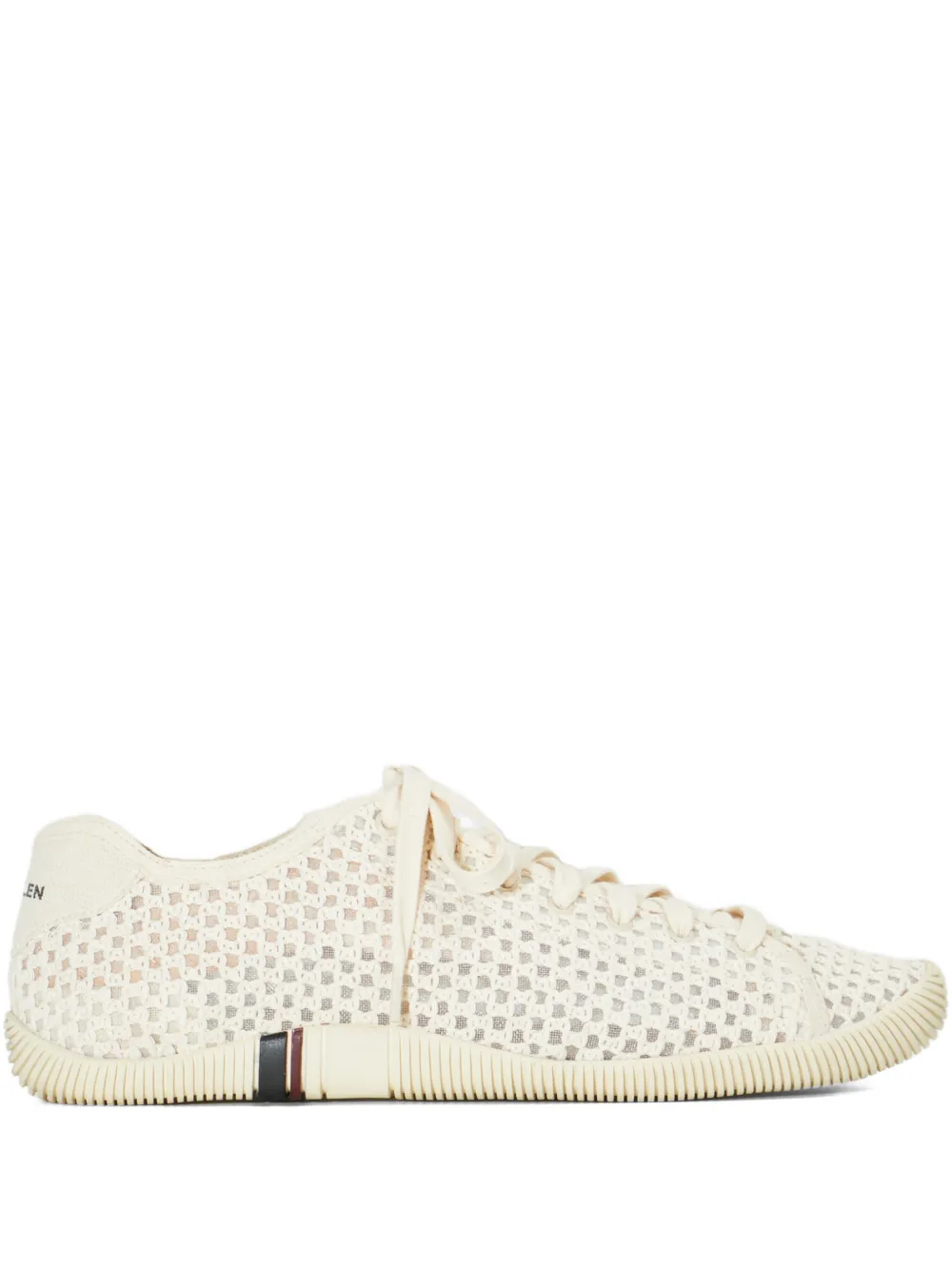 Osklen openwork lace-up sneakers | White | Image 1