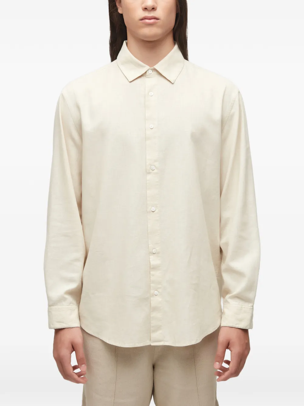 Osklen long-sleeves shirt - Nude
