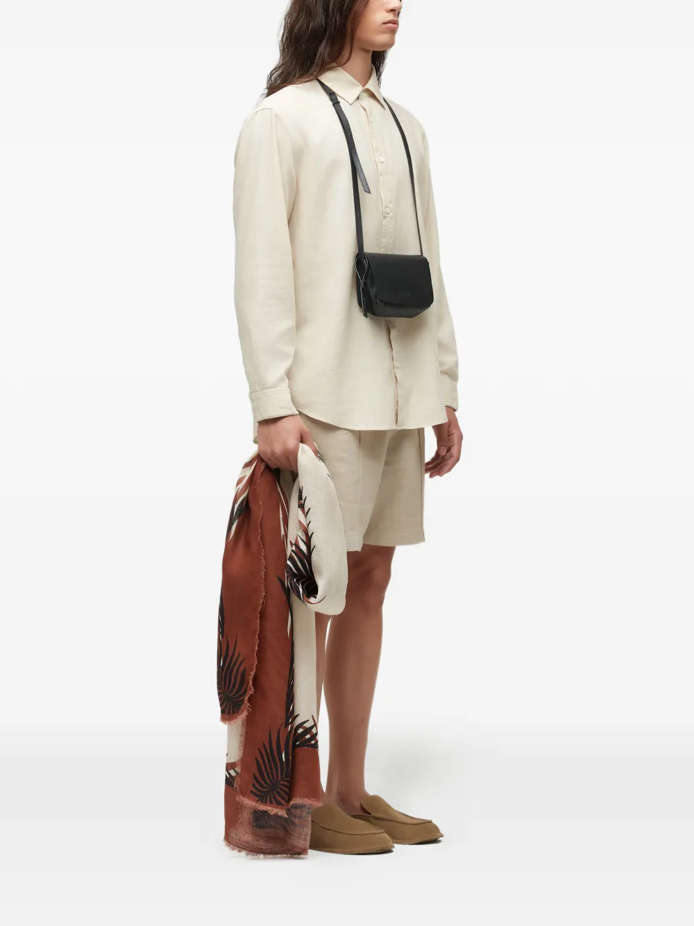 Osklen long-sleeves shirt - Beige