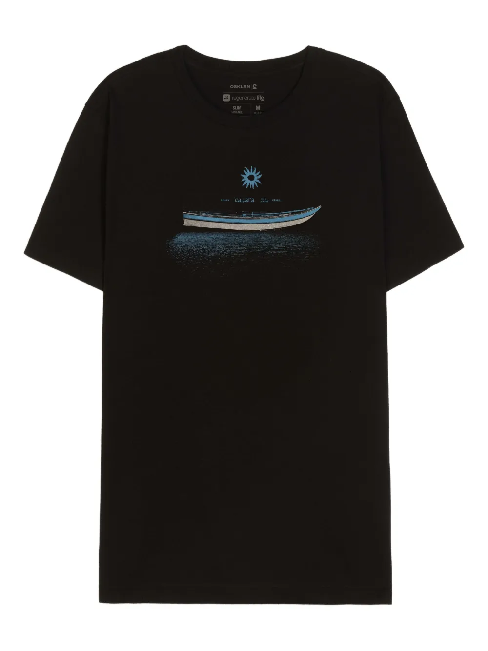 Osklen printed T-shirt | Black | Image 1