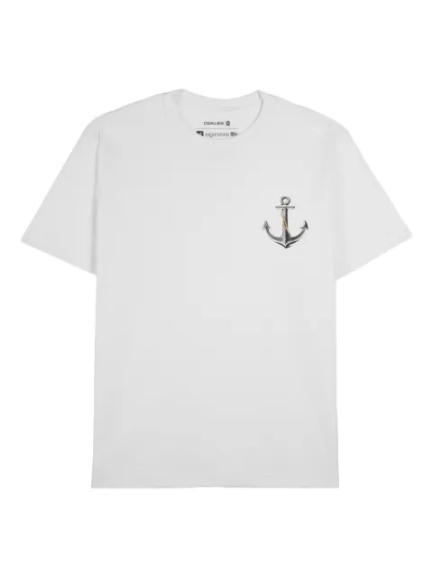 Osklen playera con ancla estampada