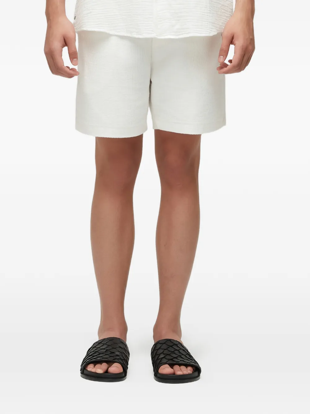 Osklen drawstring shorts | White | Image 1