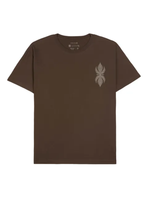 Osklen leaf-print crew-neck T-shirt