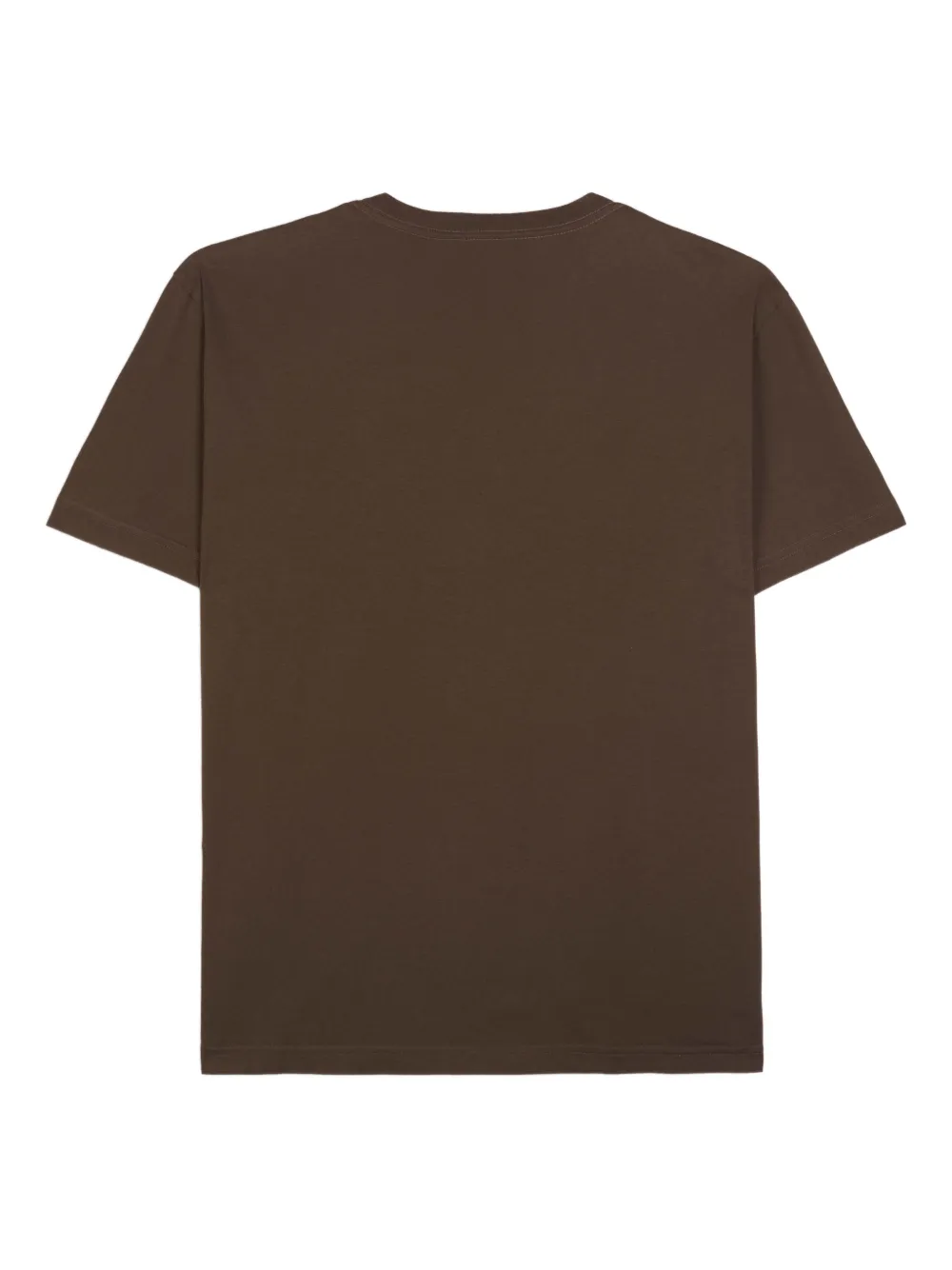 Osklen leaf-print crew-neck T-shirt - Bruin