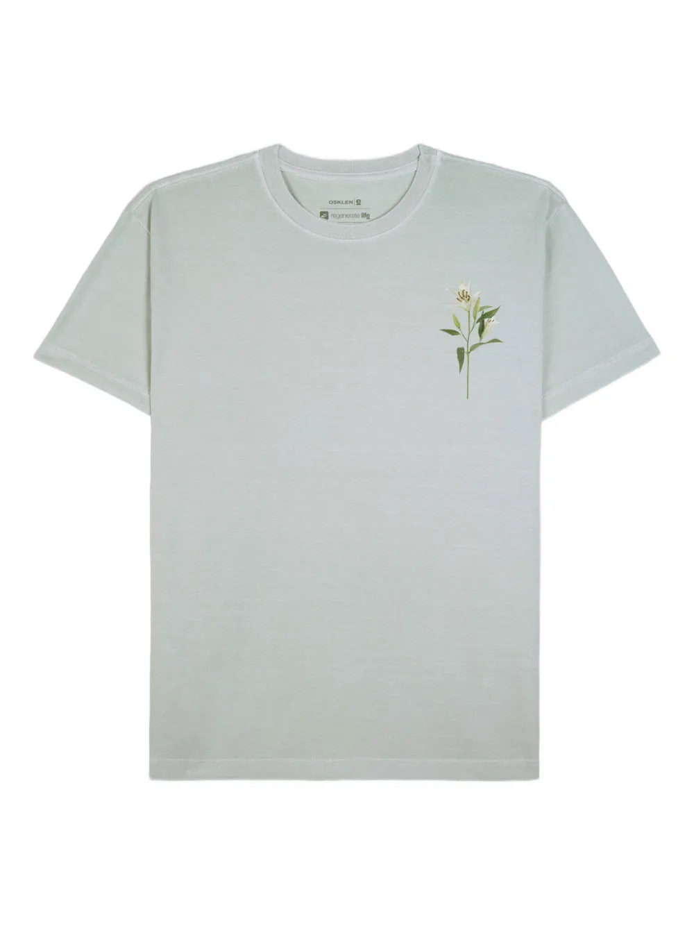Osklen short-sleeve crew-neck T-shirt | Neutrals | Image 1