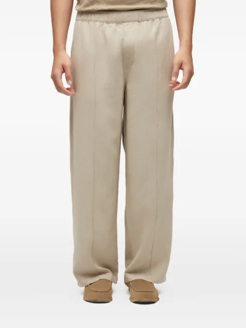 Osklen elasticated linen trousers