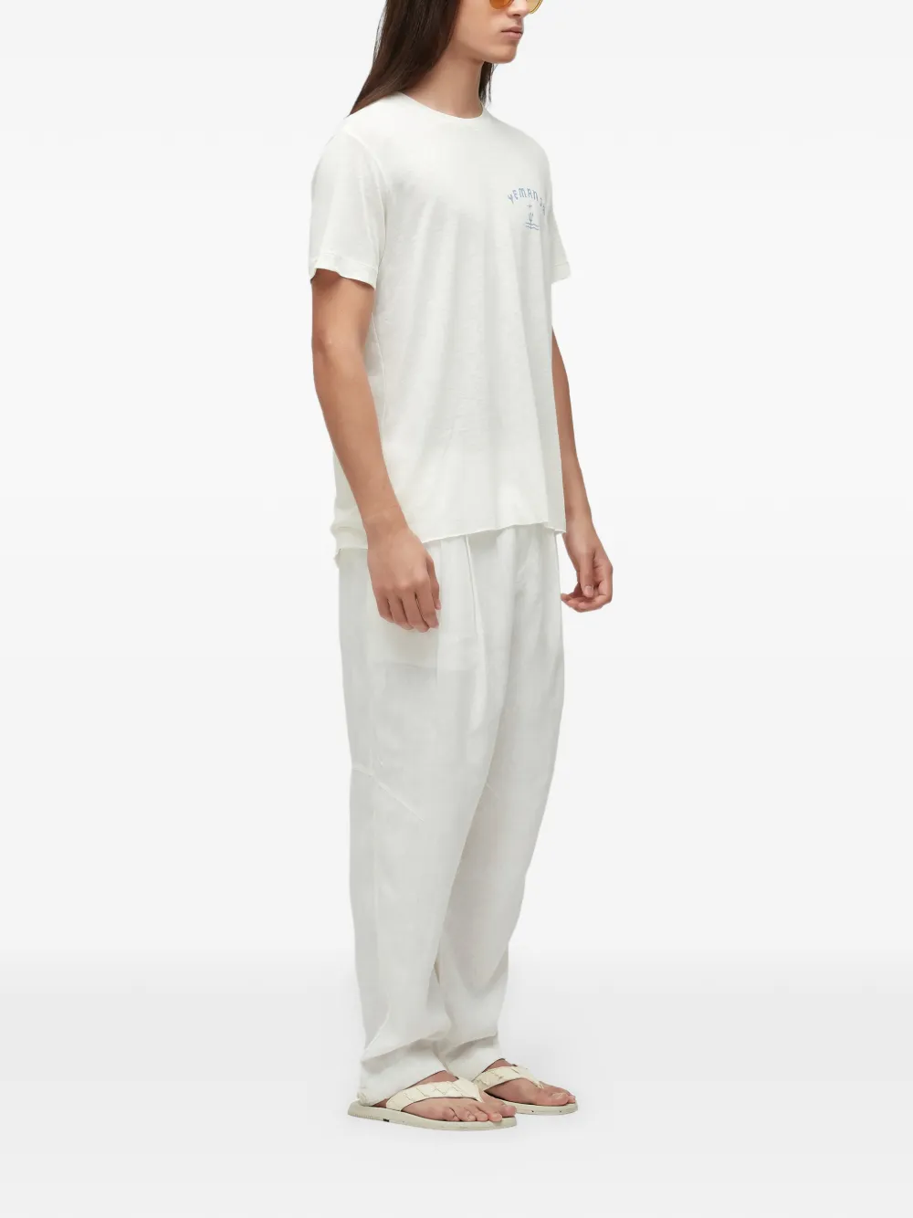 Osklen Geplooide pantalon - Wit