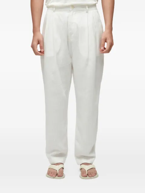 Osklen pleated tailored trousers