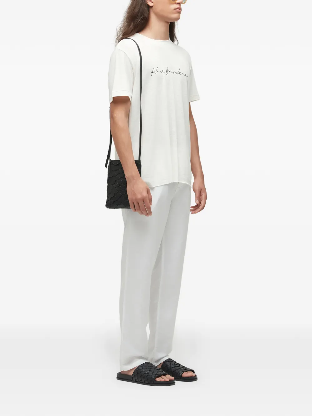 Osklen printed T-shirt - Wit