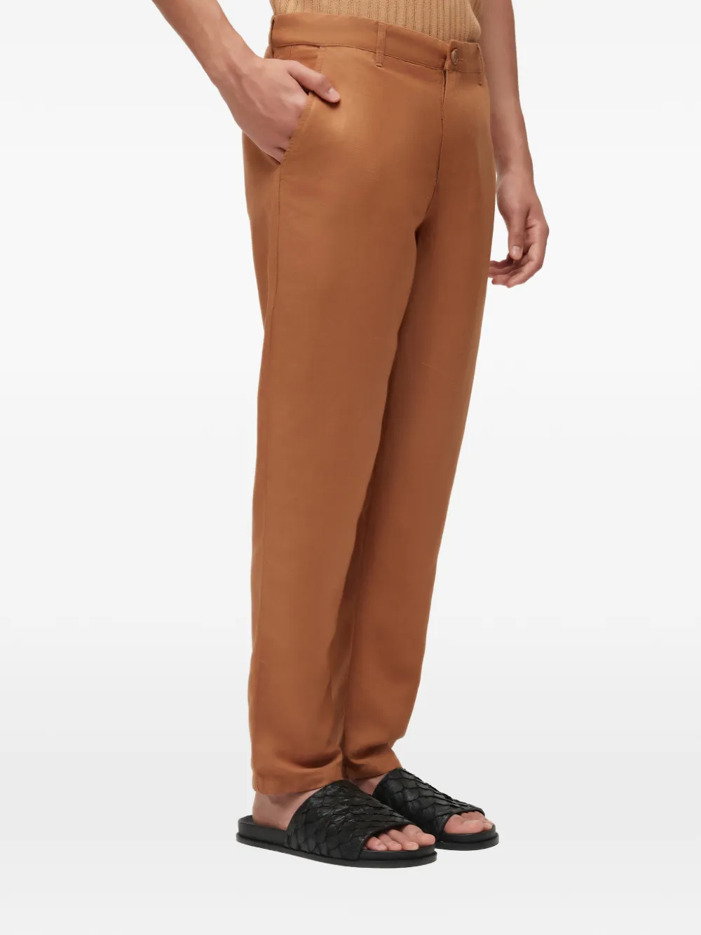  Osklen Belt-loop Trousers - Black 
