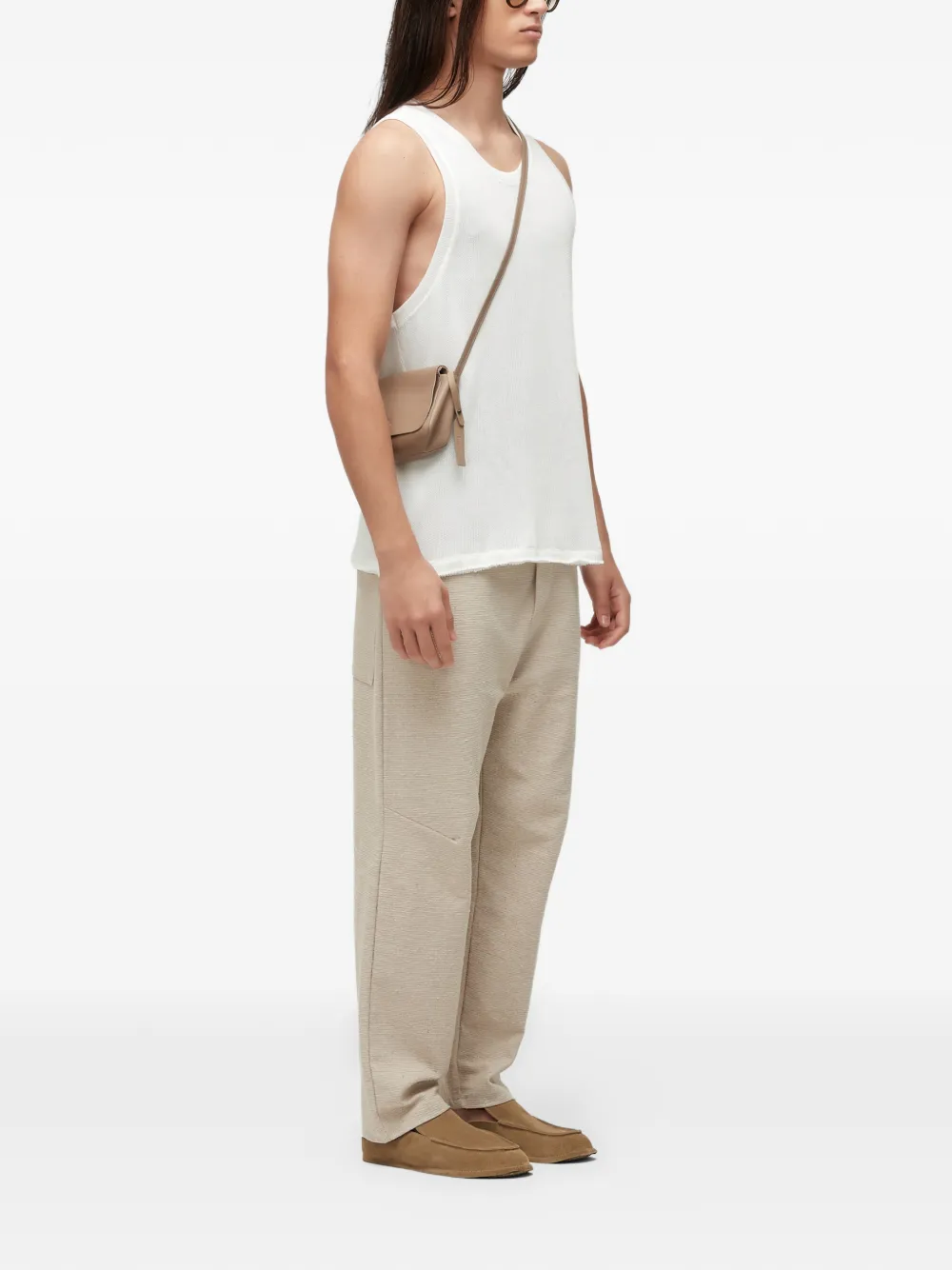 Osklen sleeveless vest - Wit