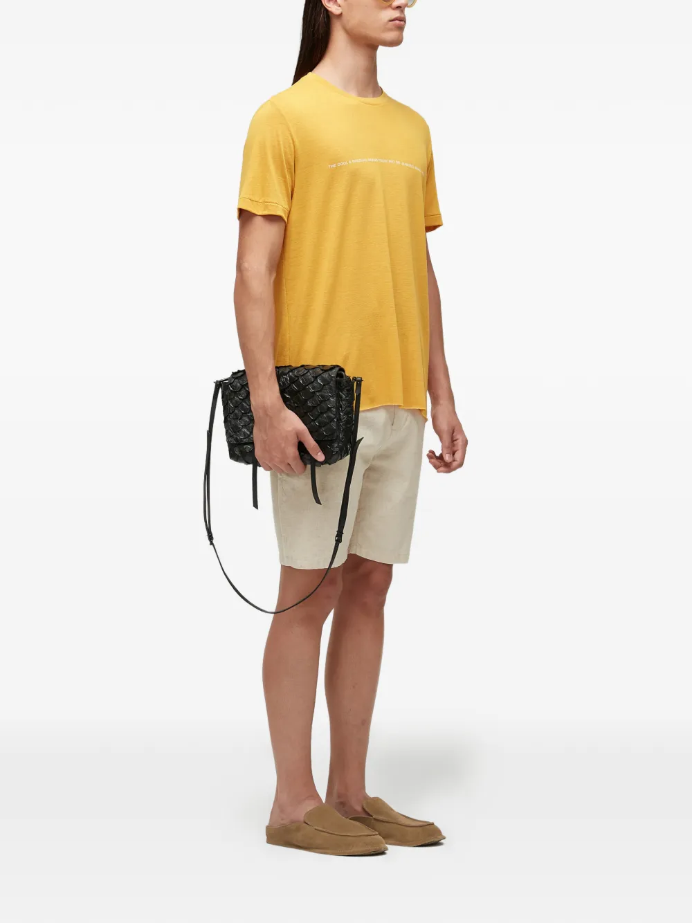 Osklen short-sleeve crew-.neck T-shirt - Geel