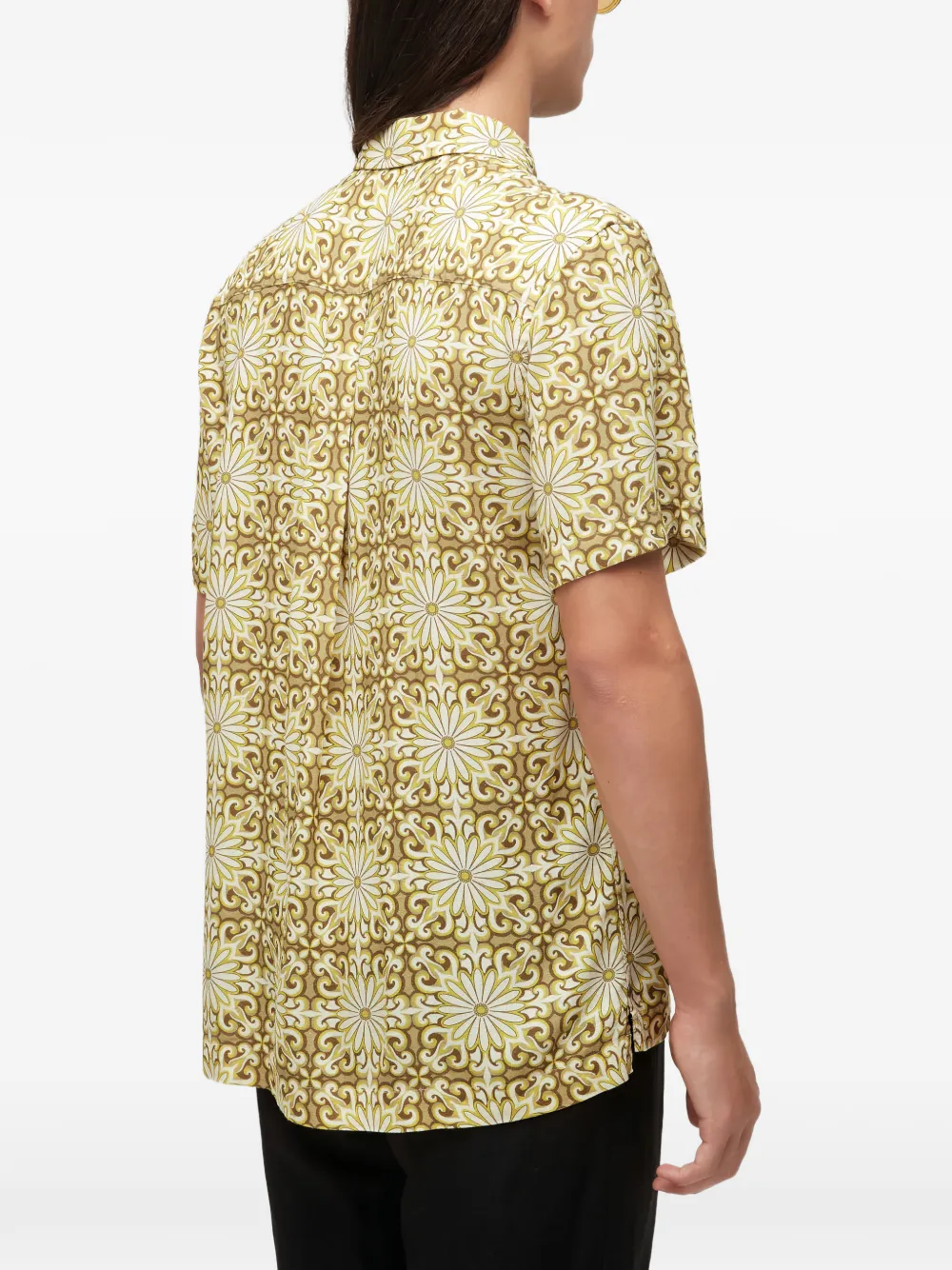  Osklen Garden Tile-effect Shirt - Neutrals 