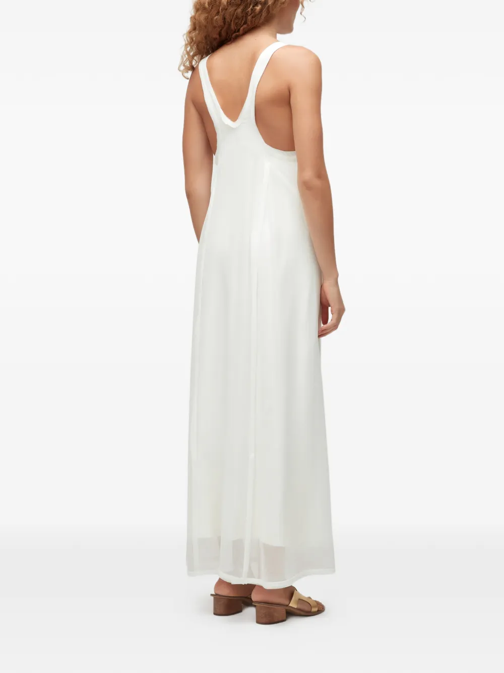  Osklen Scoop-neck Dress - White 