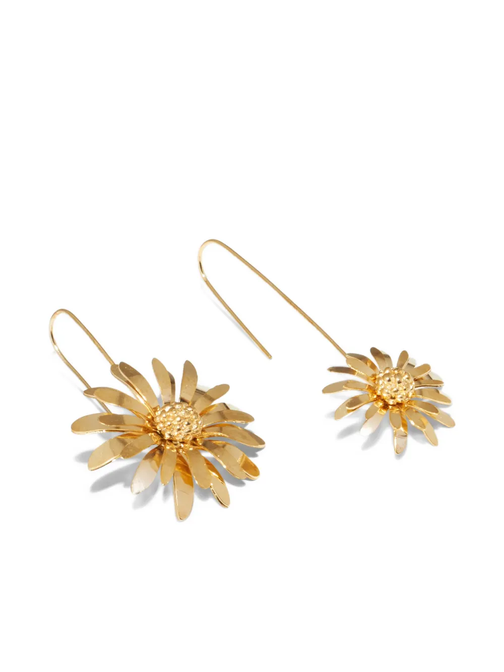  Osklen Daisy-shape Earrings - Gold 