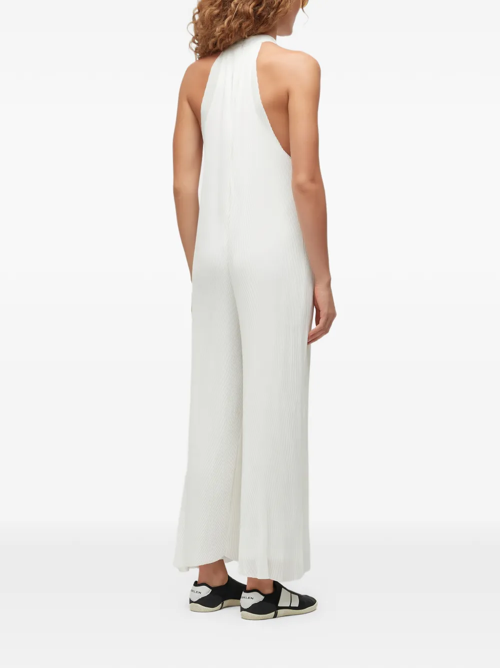  Osklen Pleated Jumpsuit - White 