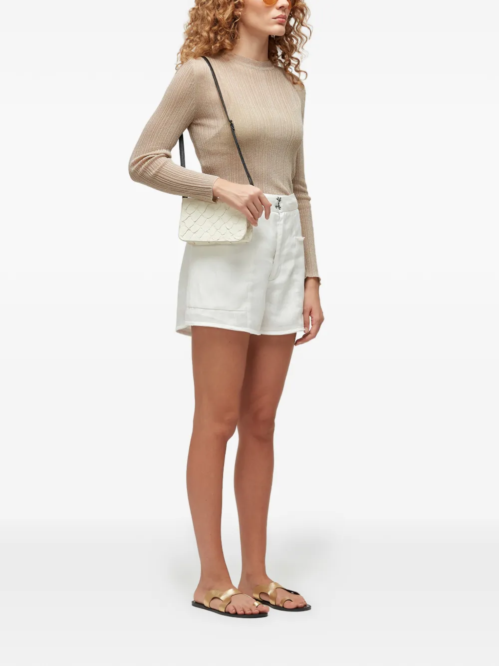 Osklen long-sleeve top - Beige
