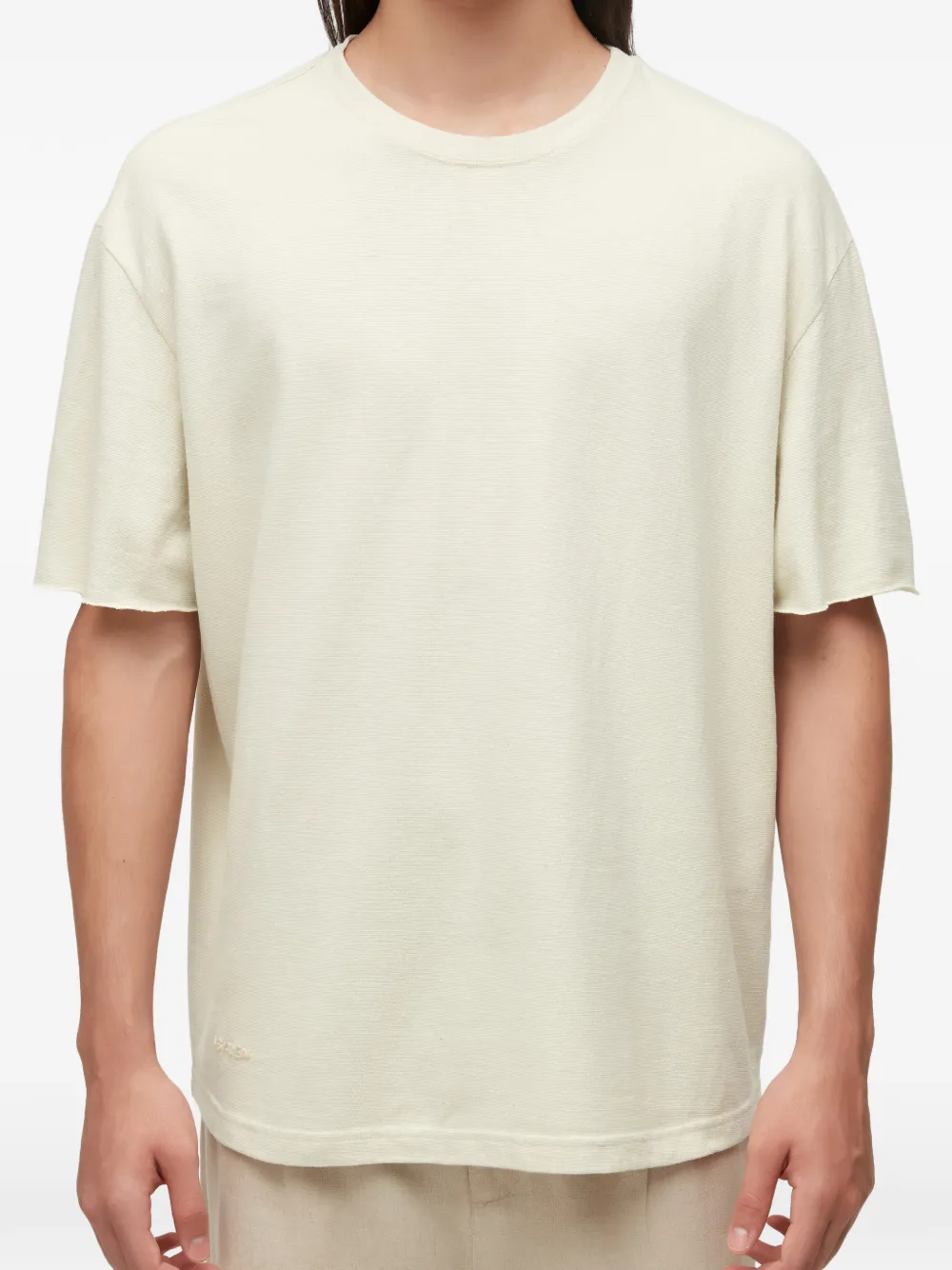  Osklen Crew-neck T-shirt - Neutrals 
