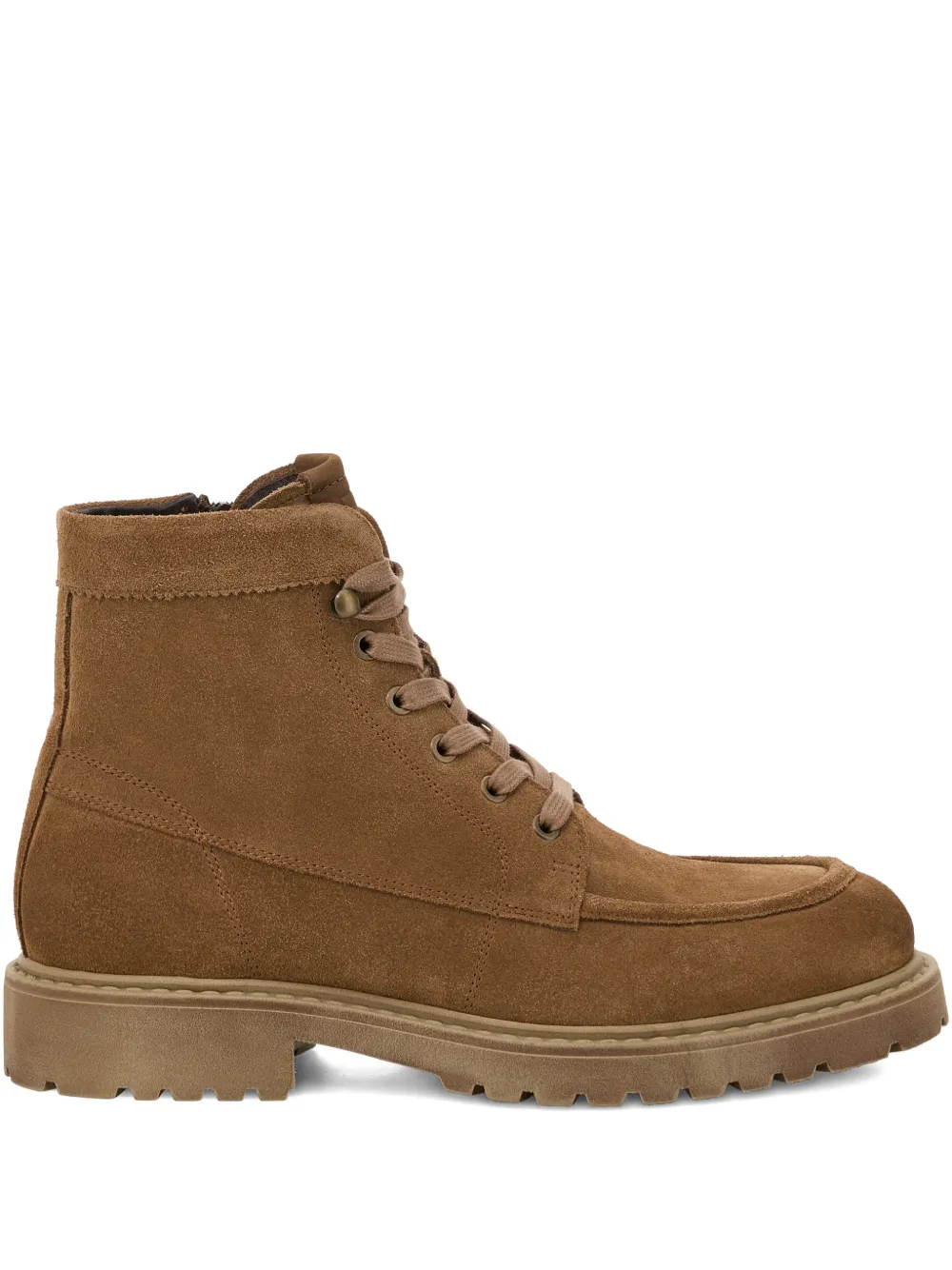 Boggi Milano Valley suede ankle boots - Marrone