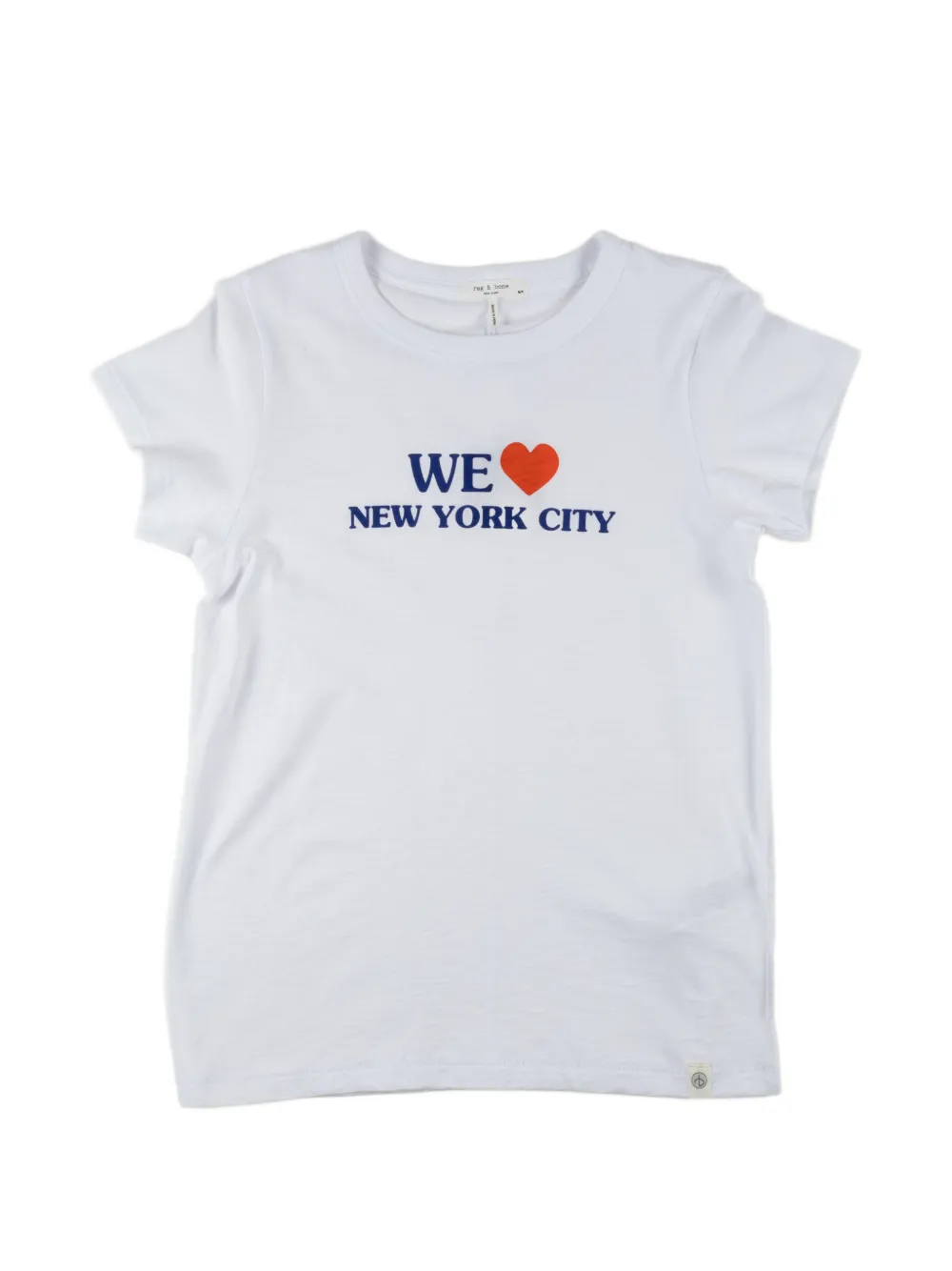 rag & bone lettering T-shirt - Bianco