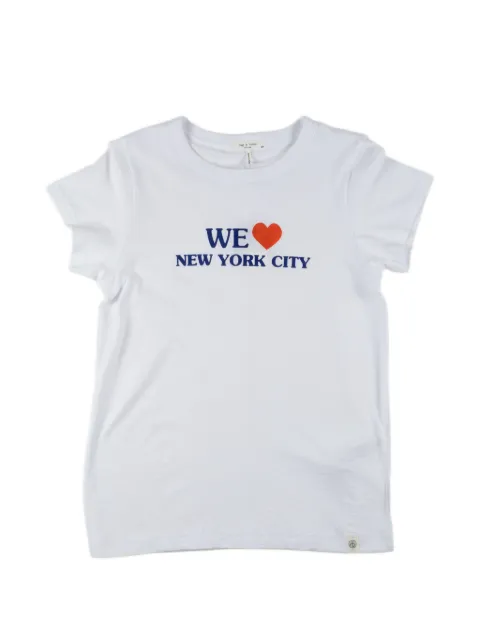 rag & bone lettering T-shirt