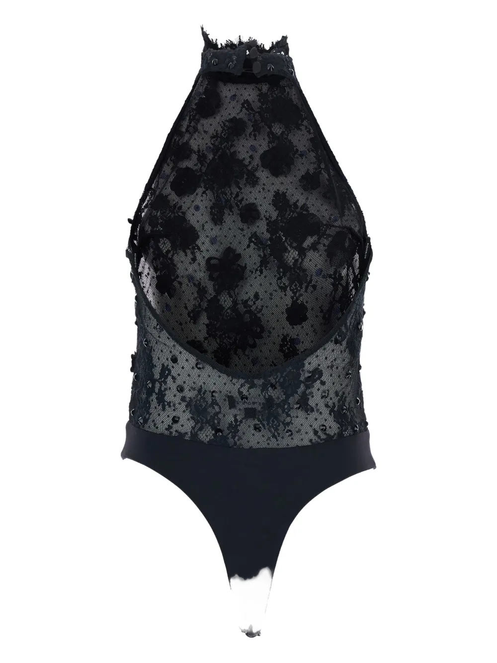 Retrofête halterneck floral embroidered bodysuit | Vests & Tank Tops | Image 2