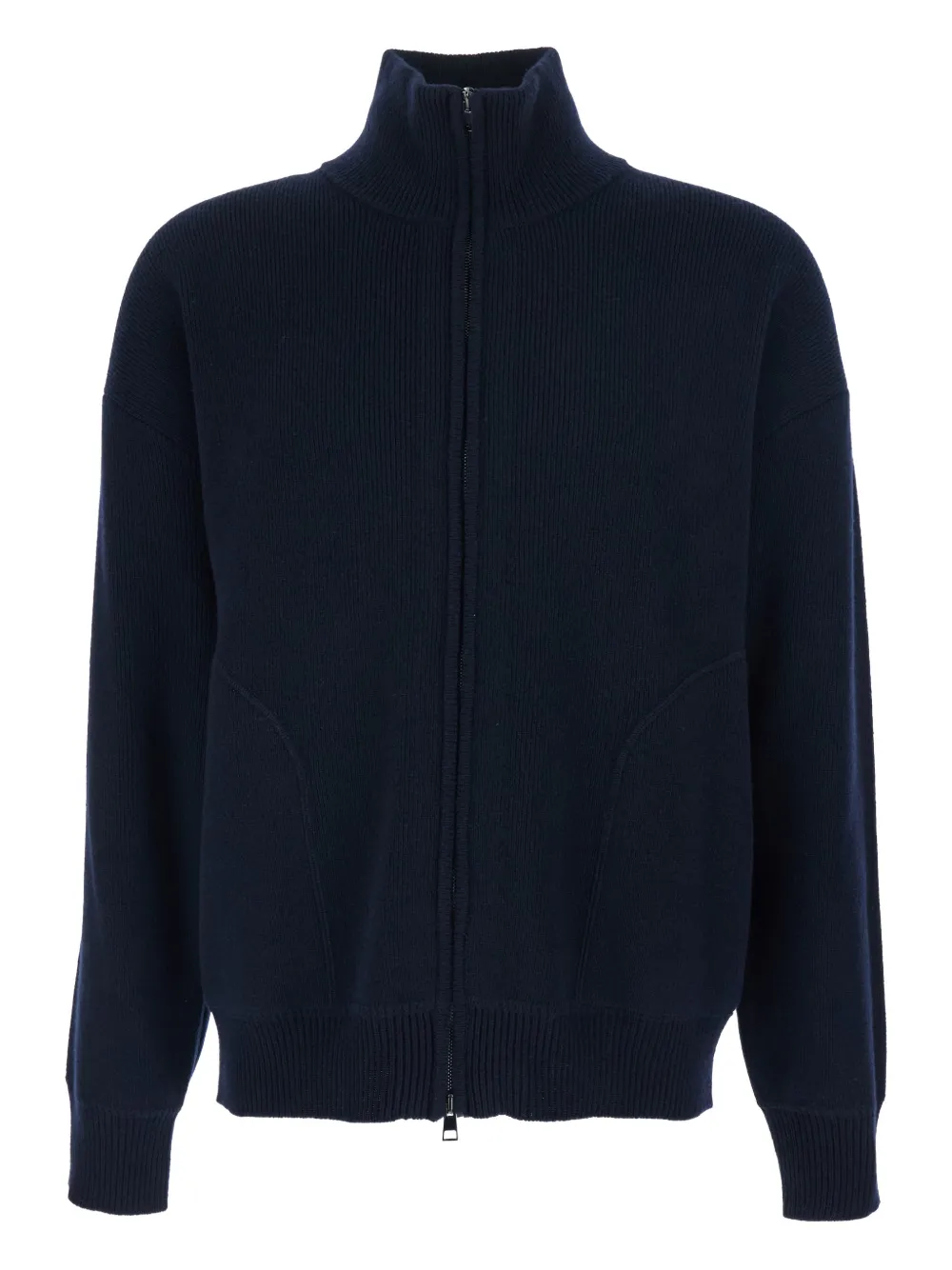 Roberto Collina high-neck zip cardigan | Blue | Image 1