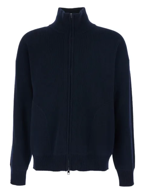 Roberto Collina high-neck zip cardigan