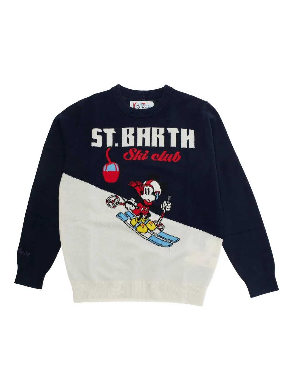 MC2 Saint Barth Kids suéter con bordado | azul | Image 1