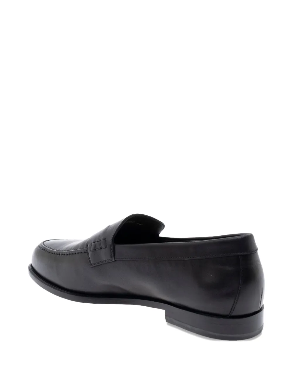 Doucal's Loafers met ronde neus Zwart