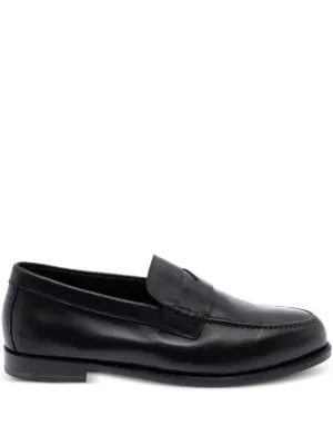 Giuseppe Zanotti Archiel レザーローファー | ブラック | FARFETCH JP