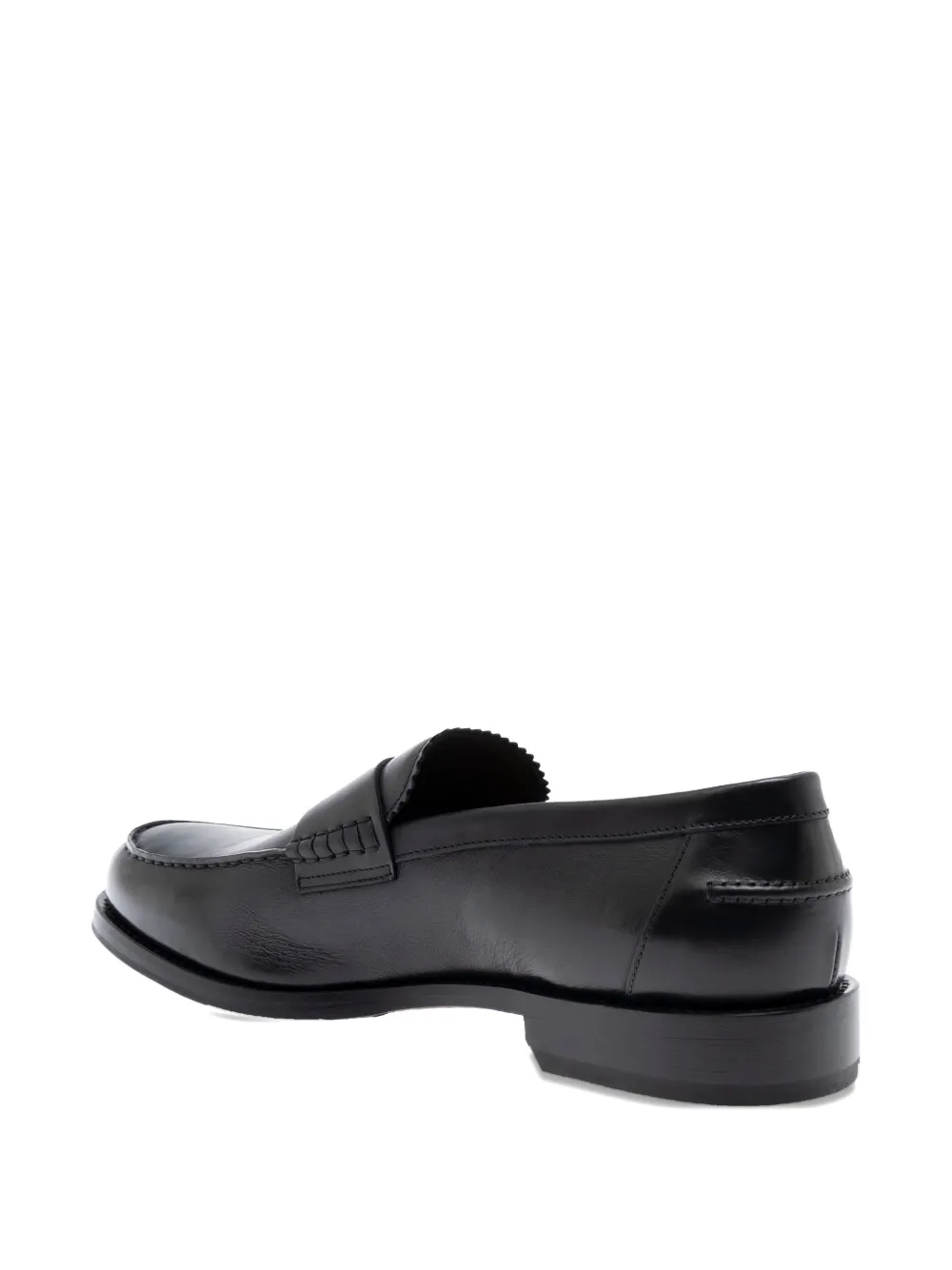 Doucal's Loafers met ronde neus Zwart
