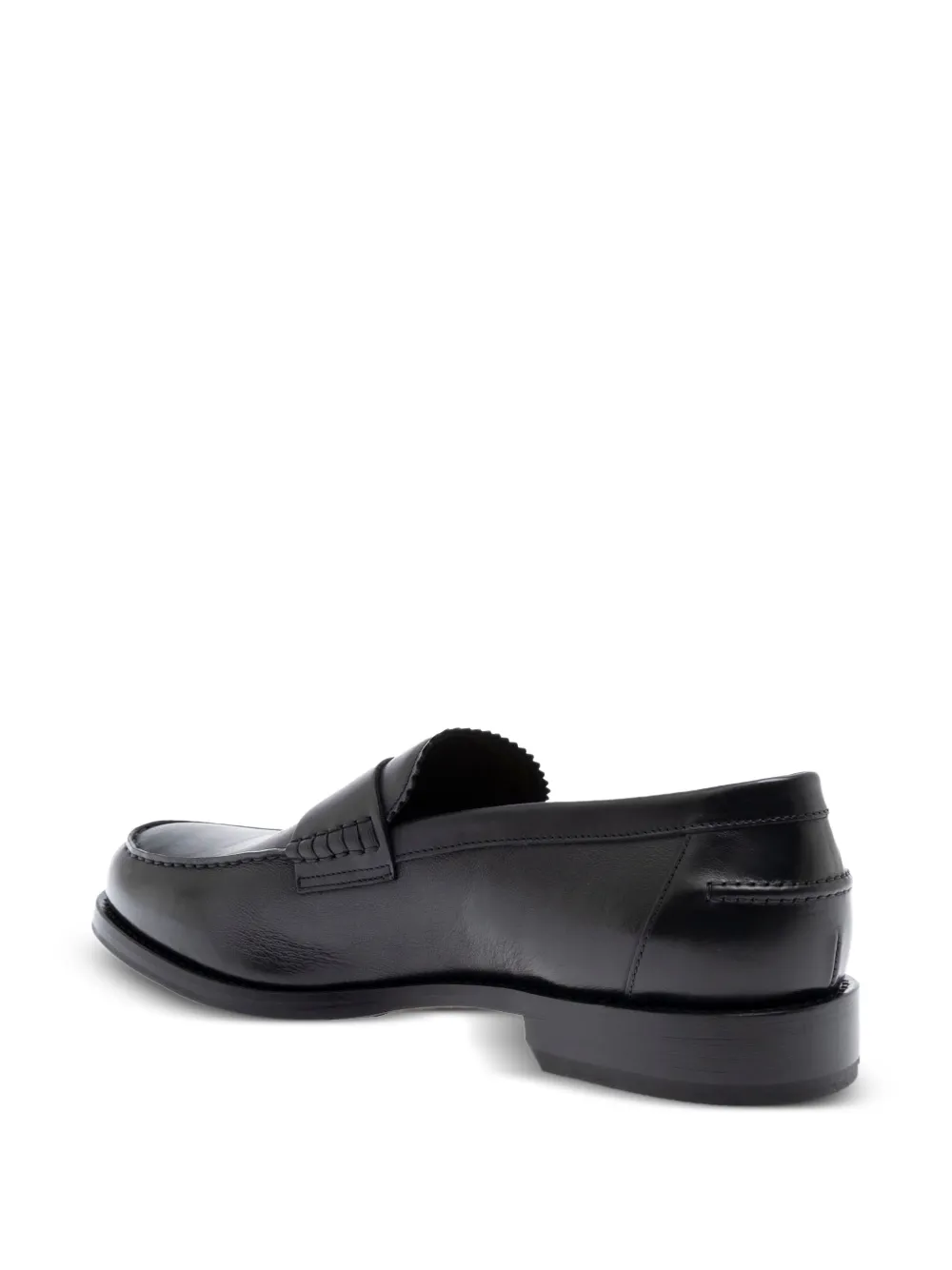 Doucal's Loafers met ronde neus Zwart