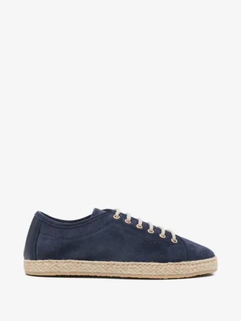 Brunello Cucinelli rope-insert suede sneakers