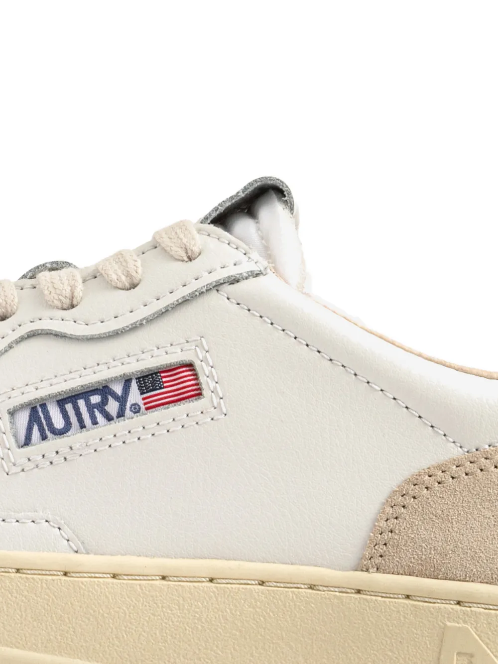 Autry Sneakers met logopatch Wit