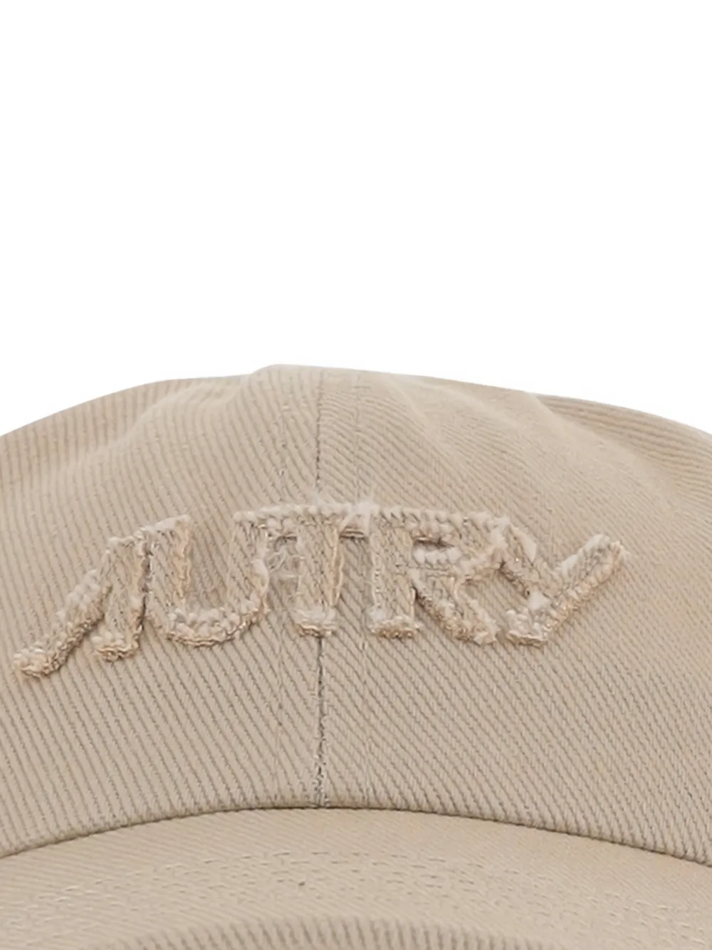Autry Honkbalpet met geborduurd logo Beige