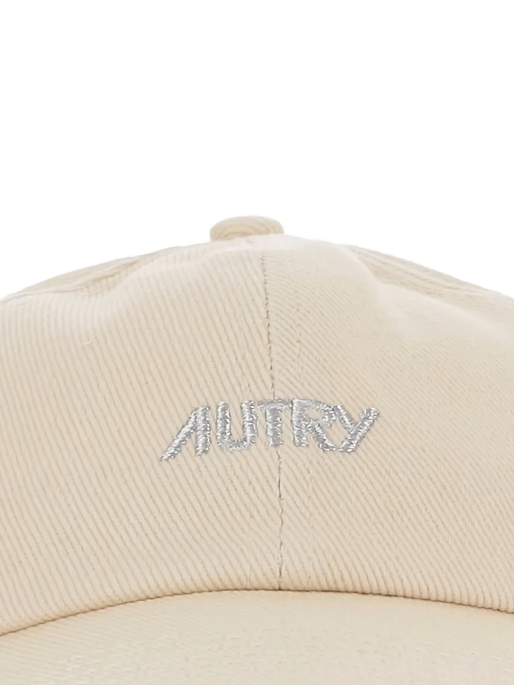Autry Honkbalpet met geborduurd logo Beige