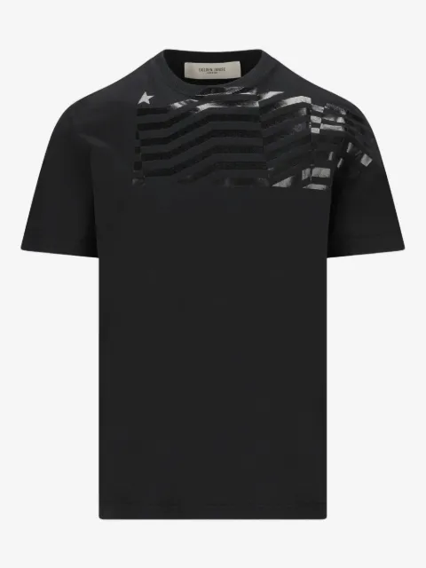 Golden Goose tone-on-tone print T-shirt