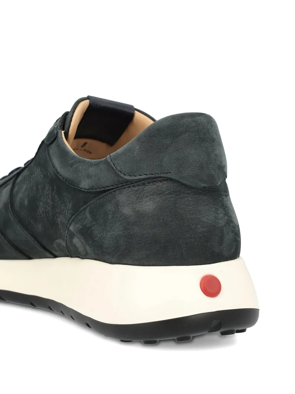 Tod's Suède sneakers met logodetail Blauw