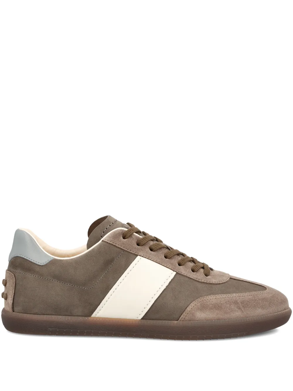 Tod's stripe panel sneakers | Brown | Image 1