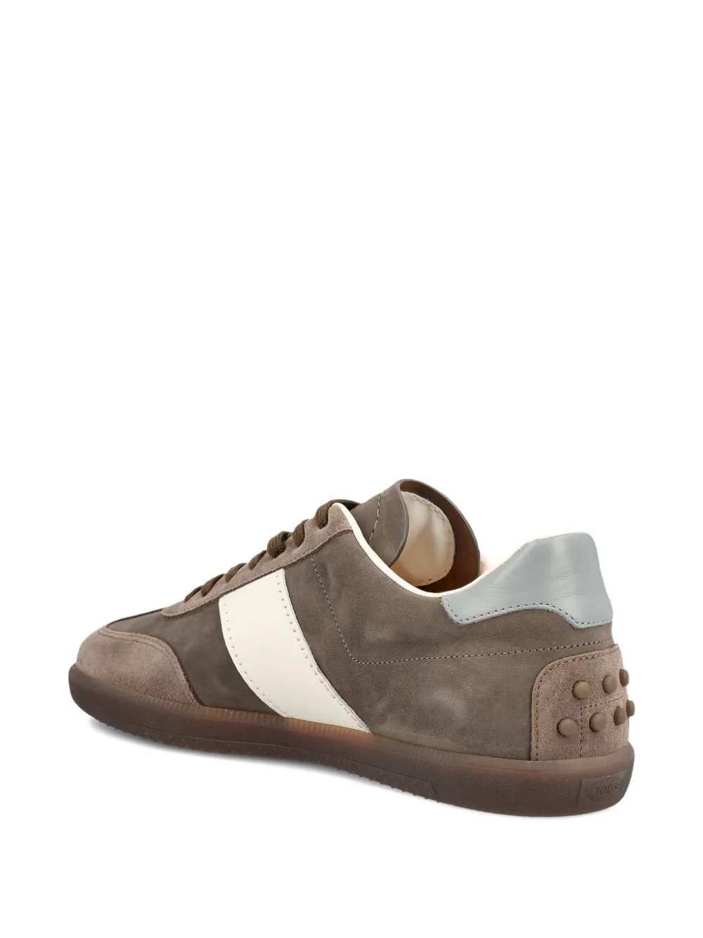 Tod's Sneakers met gestreept vlak Bruin