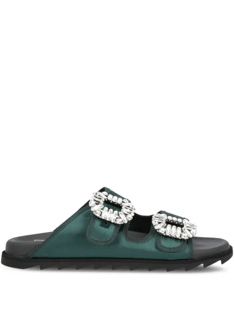 Roger Vivier Viv' buckle-embellished sandals