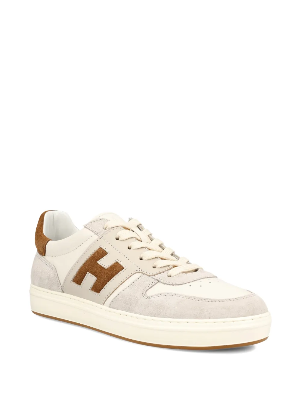 Hogan Letter sneakers Beige