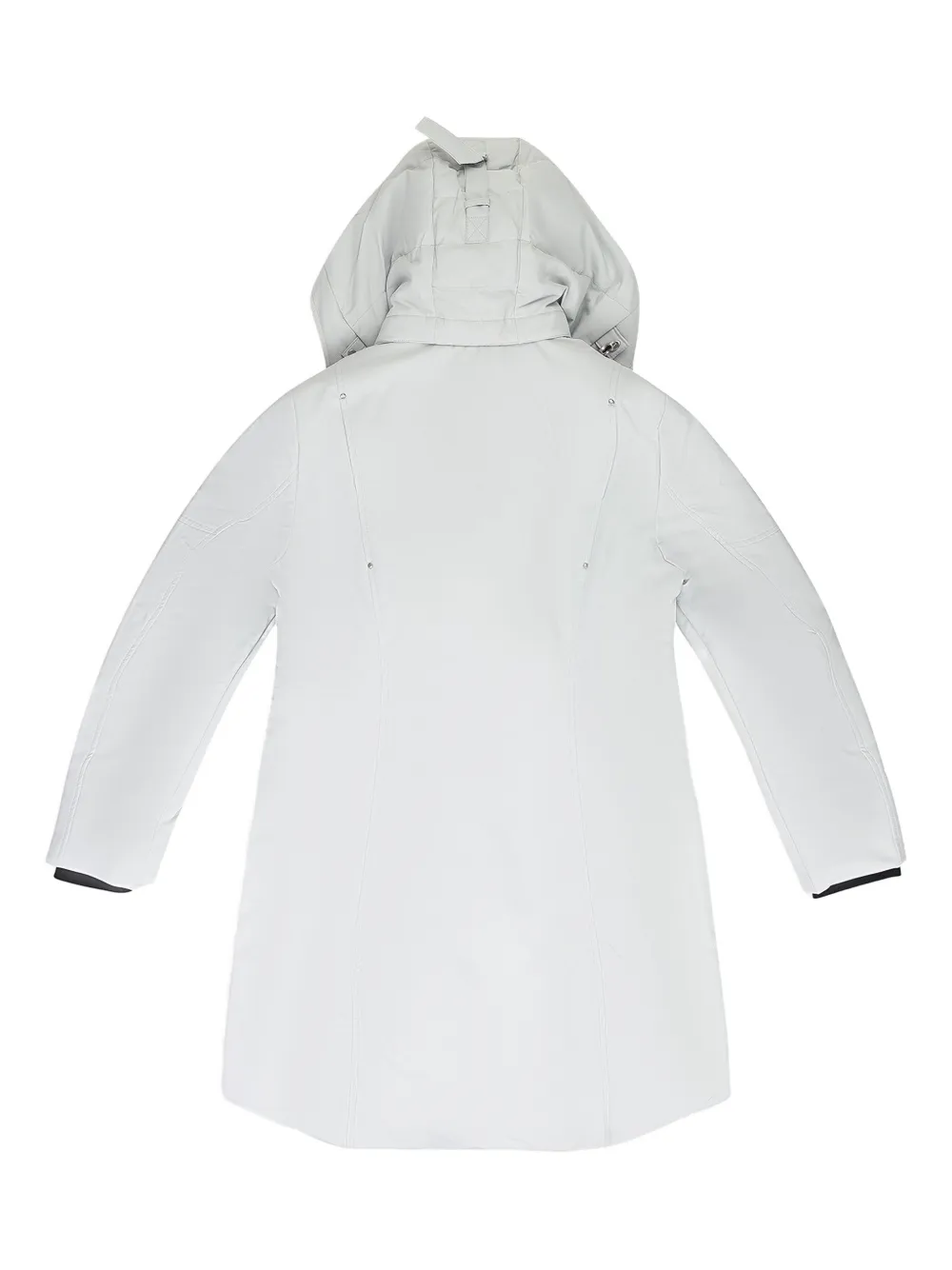 Moose Knuckles WMNS parka met gewatteerde vlakken Grijs