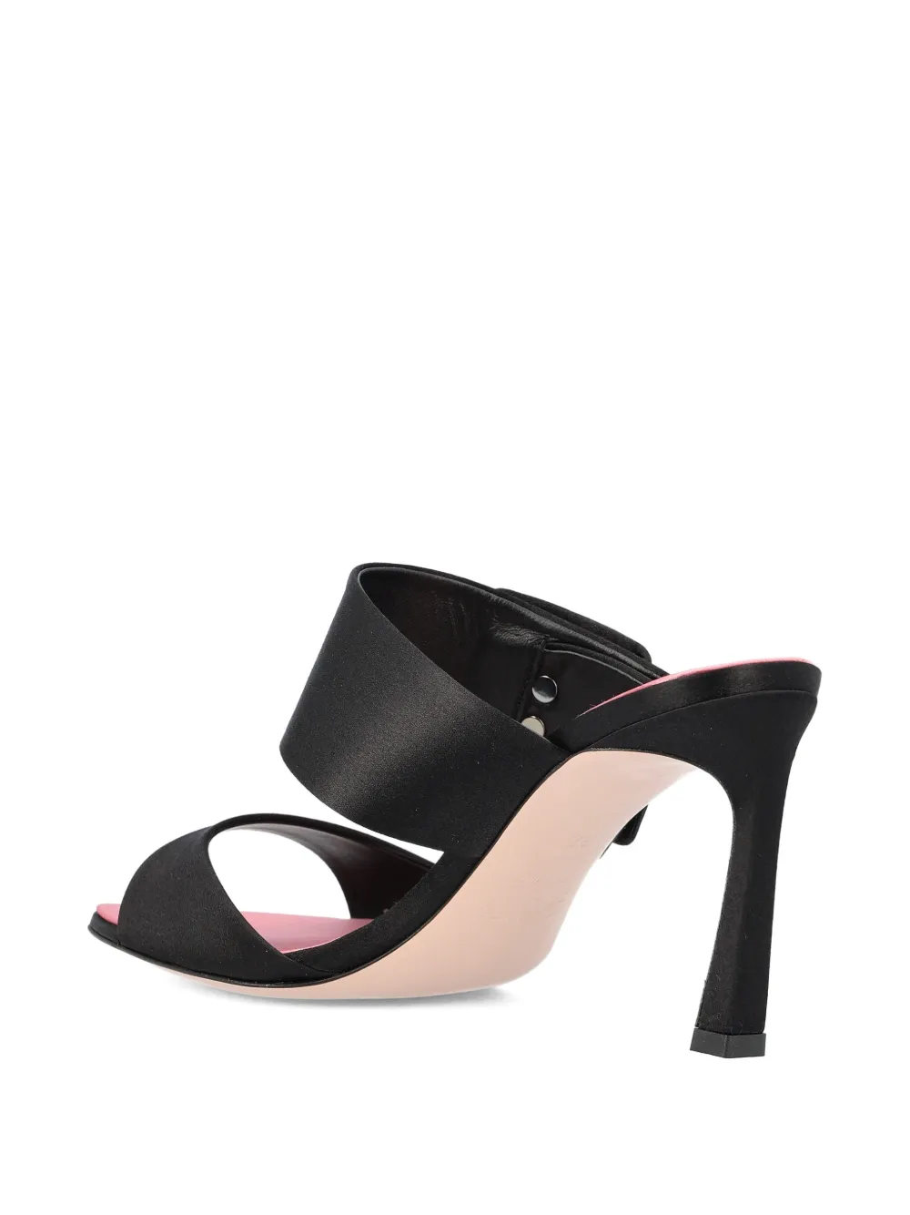 Trompette Embellished-Buckle Mules