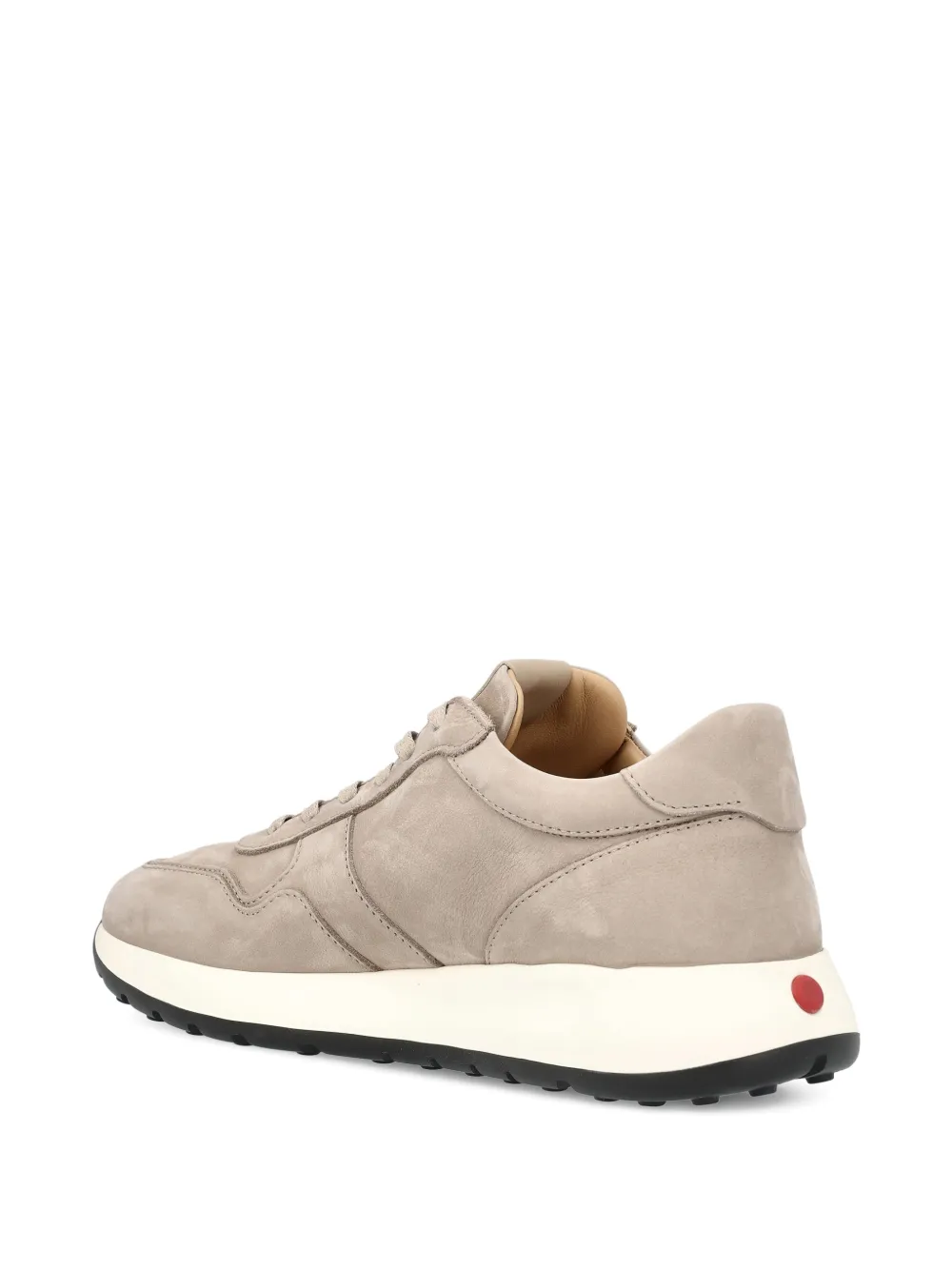 Tod's Suède sneakers met logodetail Beige