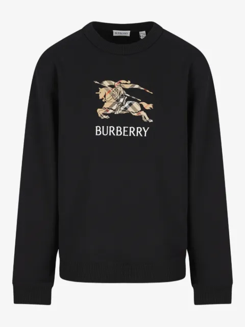 Burberry Kids suéter con estampado