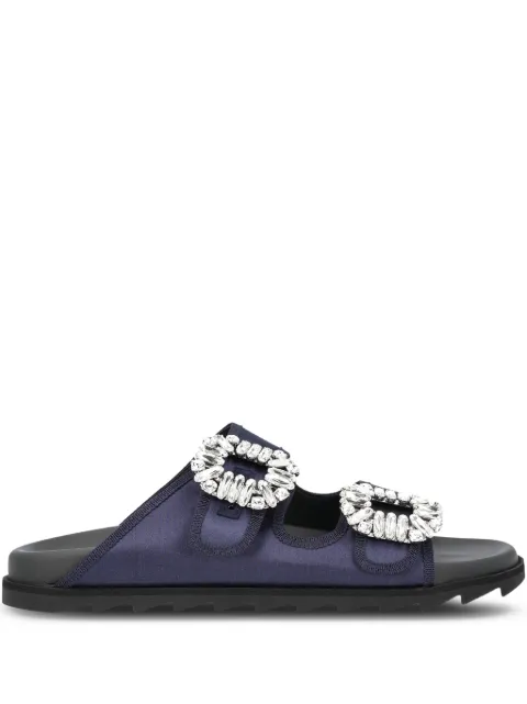 Roger Vivier Viv' buckle-embellished sandals