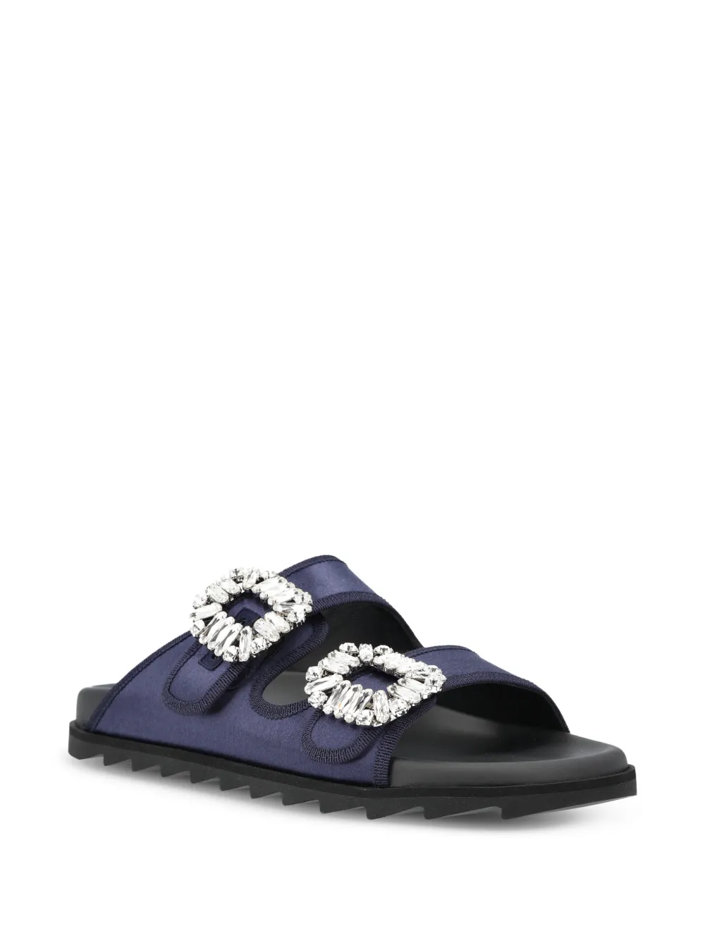 Roger Vivier Viv' buckle-embellished sandals | Flat Sandals | Image 2